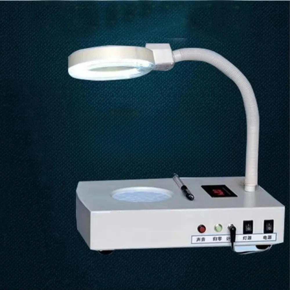 220V YLN-30A Colony Counter Bacteria Quantity Counting Machine Bacterial Tester Built-in Magnifying Glass With Lamp Lab Device