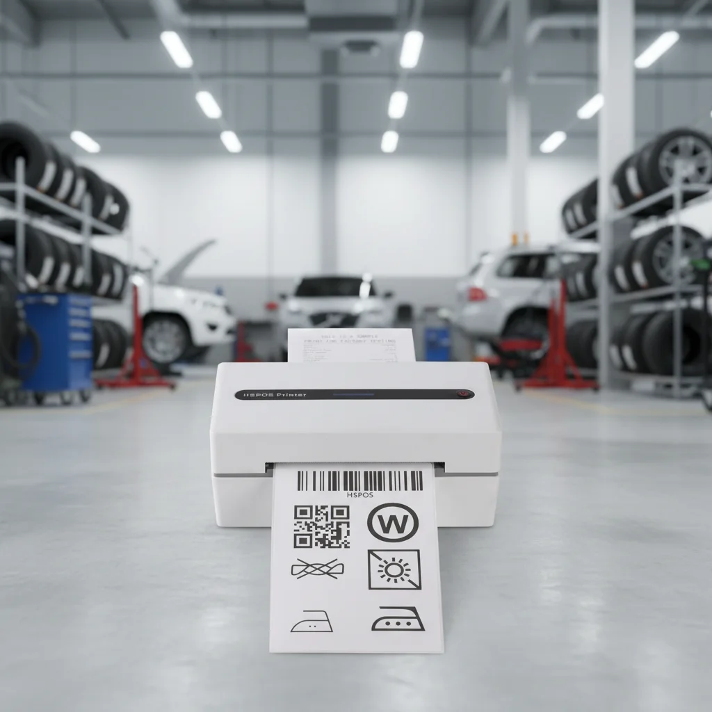 

ATV&UTVHSPOS Thermal Label Printer Low Power Consumption and Low Operating Costs Print Width 25-108 mm