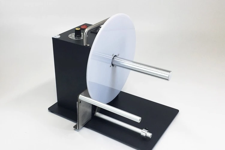 Barcode Adhesive Label Rewinder Fully Automatic Bidirectional Clothing Label Paper Rewinder