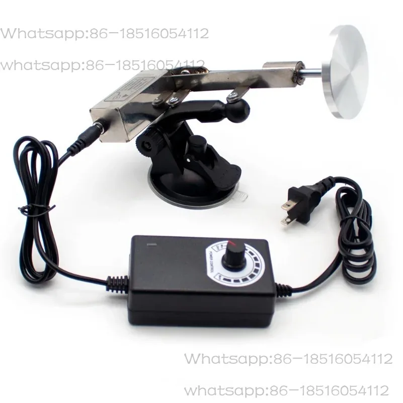 Mini Telescopic Linear Actuator with 60MM Aluminum Plate 39MM Stroke Reciprocating Mechanism Motor 12V 30-190RPM Adjustable