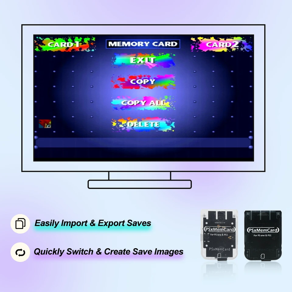 PSxMemCard PSX メモリカード セーブデータ ゲームカード