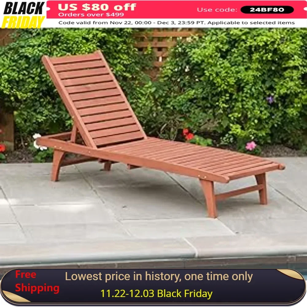 

Outdoor Chaise, Outdoor Furniture for Sunbathing, Relaxation Great Patio, or Beach Lounging Chair, Outdoors Garden Loungers