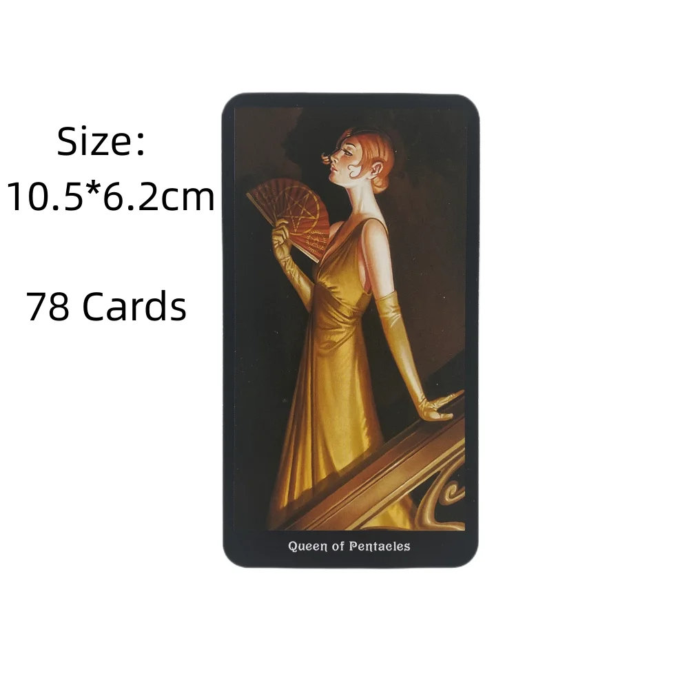 The Steampunk Tarot Cards A 78 Deck Oracle English Visions Divination Edition Borad Playing Games