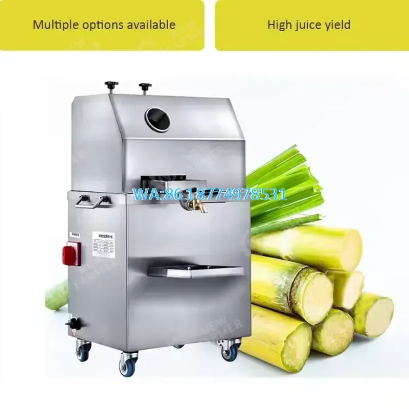 Wmwmnu for Sweet Every Moment Easy to Extract Pure Sugarcane Juice Automatic Sugarcane Juicer