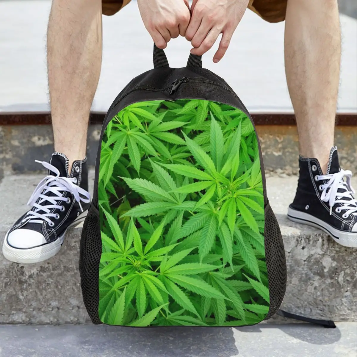 

Рюкзак Marijuana Cannabis Weed Pot Plants, рюкзак большой вместимости для мальчиков и девочек, школьная сумка, сумки на плечо для мужчин и женщин