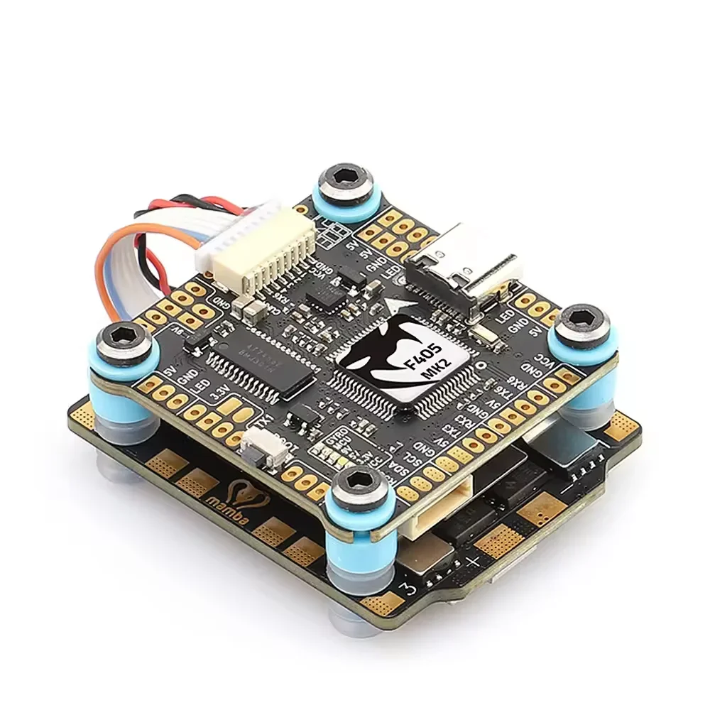 

FPV DIATONE F722 APP MK4 F45 F55 F65 128K 3-6S КОНТРОЛЛЕР ПРАВА STACK F7 Контроллер полета BLHELI32 50A 60A 4in1 ESC