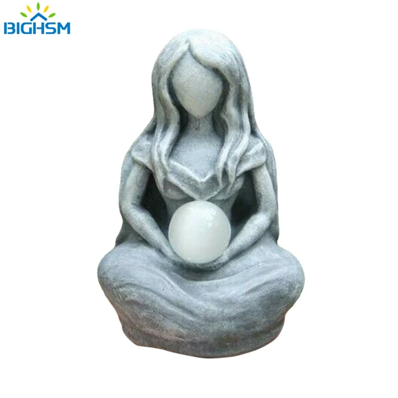 Moon Goddess Statue Creative Cafe Greek Mythological Figure Resin Sculpture Home Decor Figurines For Interior Decor