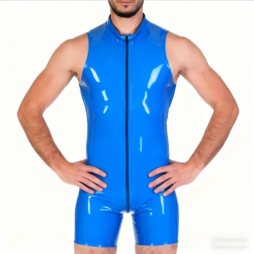 

Latex Rubber Catsuit Masquerade Handmade Custom Cosplay Suit Fashion Party Sports Fitness uniform