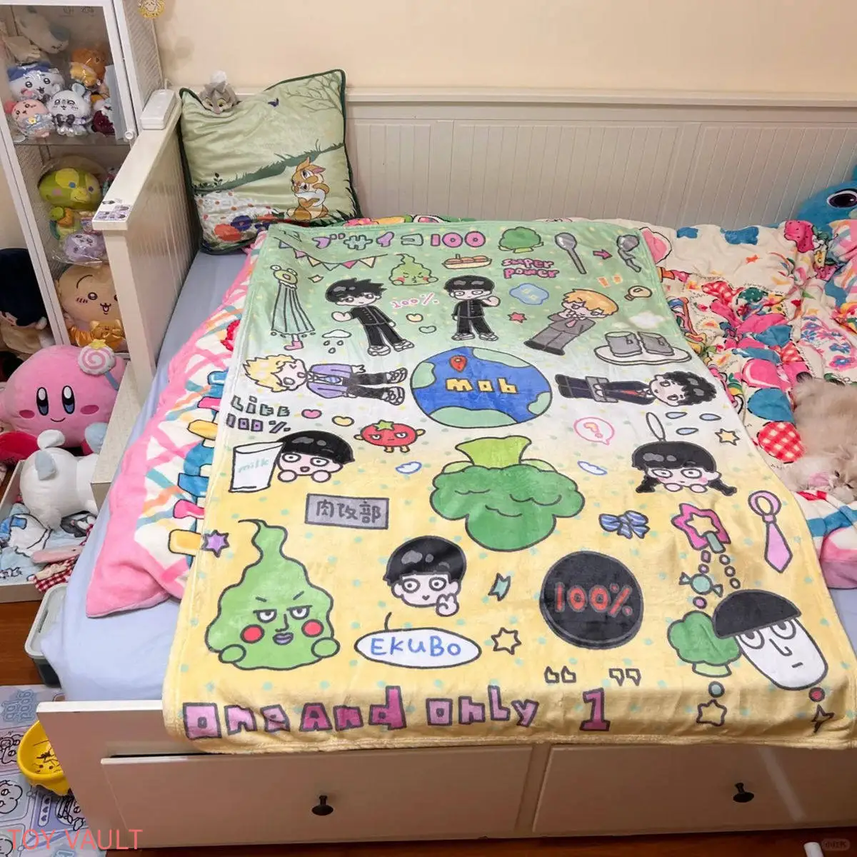 Anime Merchandise Air Conditioning Blanket Student Office Nap Bedroom Cartoon Blanket Perimeter Blanket Fan Merchandise Gifts