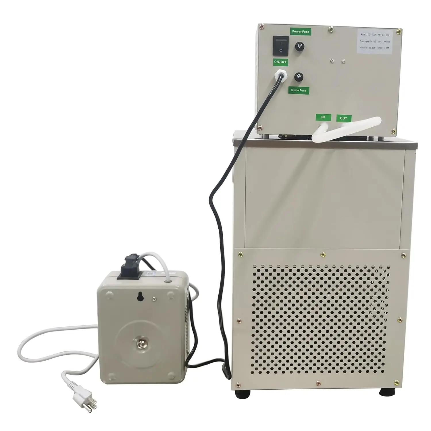 

-30℃-100℃ Laboratory Chiller Circulator 6L Refrigerated Cooling Circulator Pump Chiller Low Temperature Cooling Liquid WaterBath