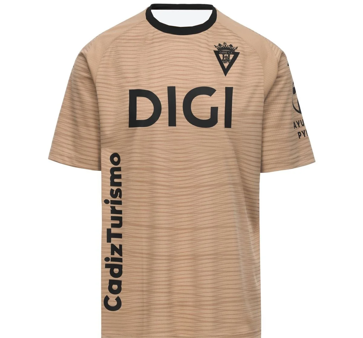 Neue Saison Cadiz 3D-Gedrucktes Fußballtrikot Atmungsaktives Schnelltrocknendes Kurzarm-T-Shirt für Herren Familien-Partnerlook – Detail 5