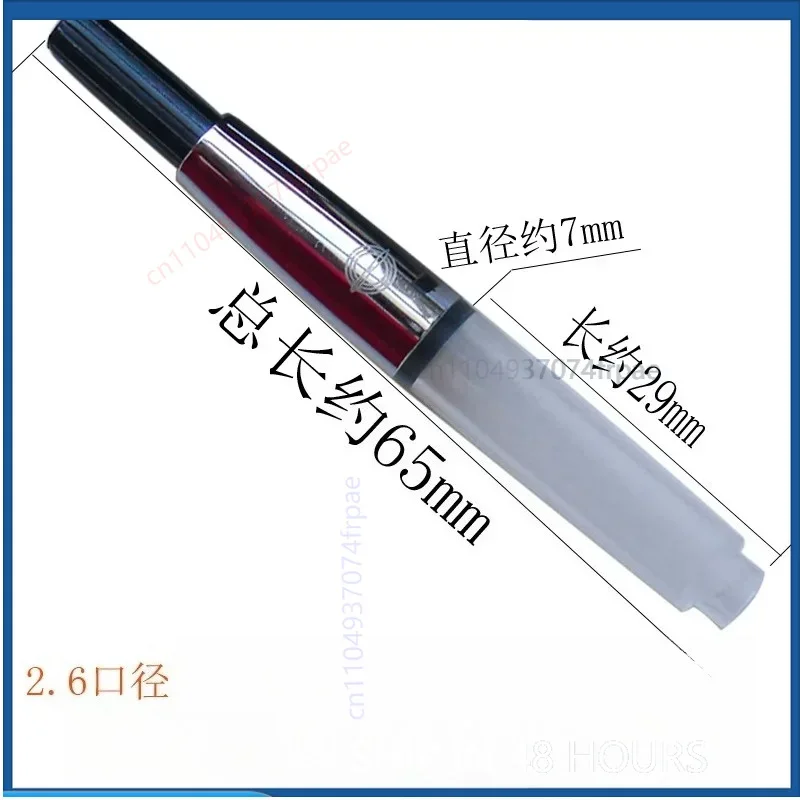 For Wing Sung X-005 Rotary Ink Converter 2.6mm Caliber Universal For 3.2 5.0 5.5mm Japanese Fountain Pens（6pcs）