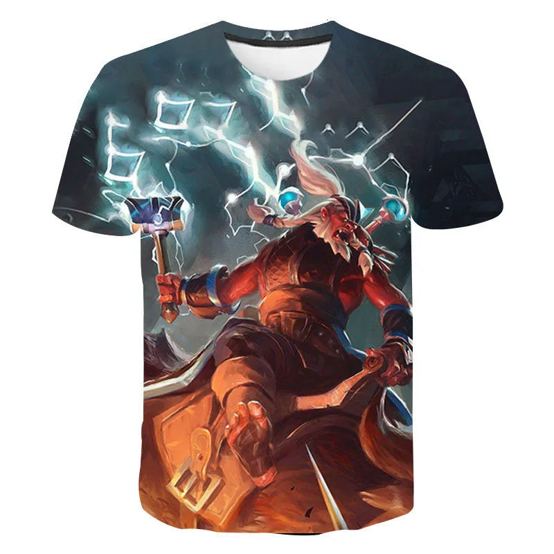 الرجال والنساء ثلاثية الأبعاد المطبوعة تي شيرت ، دوتا 2 ، الرعب القمم ، قصيرة الأكمام ، بارد تيز ، الفتيان ، الفتيات ، الأطفال ، الاطفال ، الموضة ، الصيف