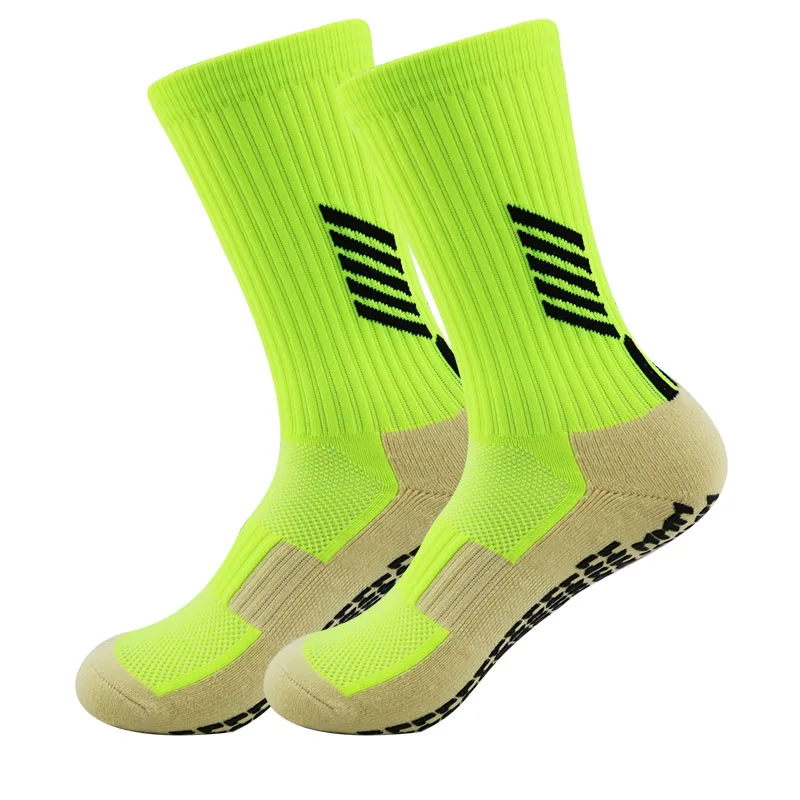 Football Socks Round Silicone Suction Cup Grip Anti Slip Soccer Socks Sports Men Women Baseball Rugby Cycling Socks