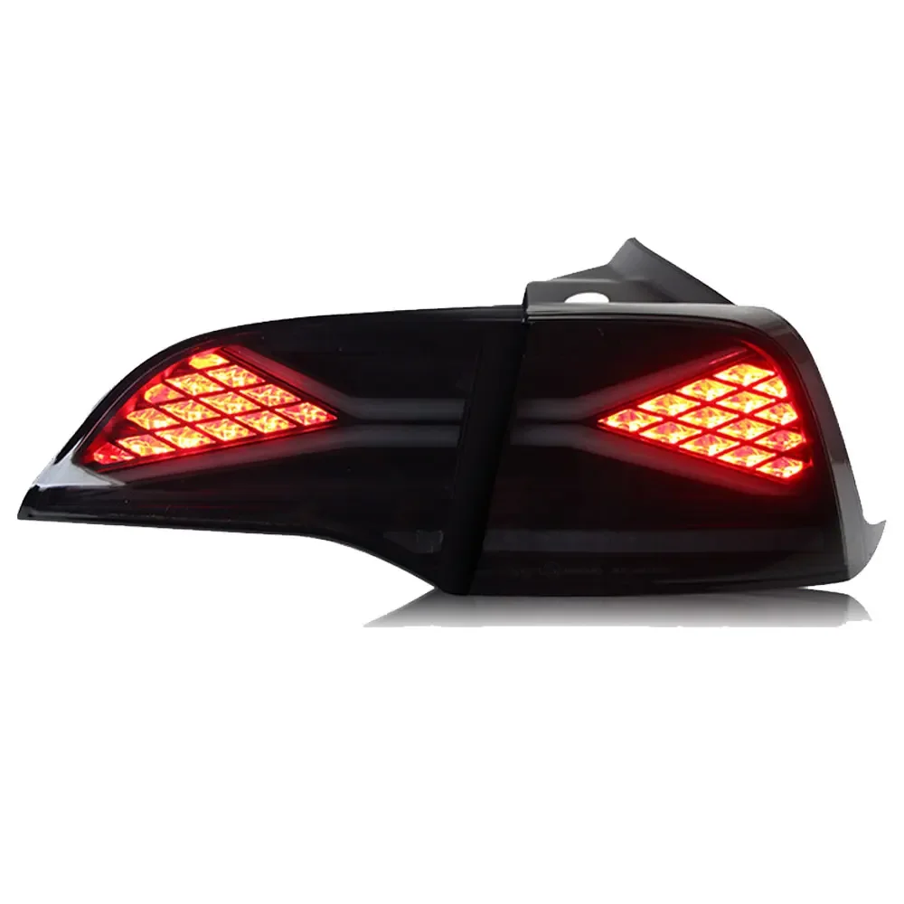 Car Lights For Tesla Model 3 RGB Taillights 2019-2024 Model Y LED Tail Lamp Dynamic Turn Signal Light Car Taillights Assembly view 3