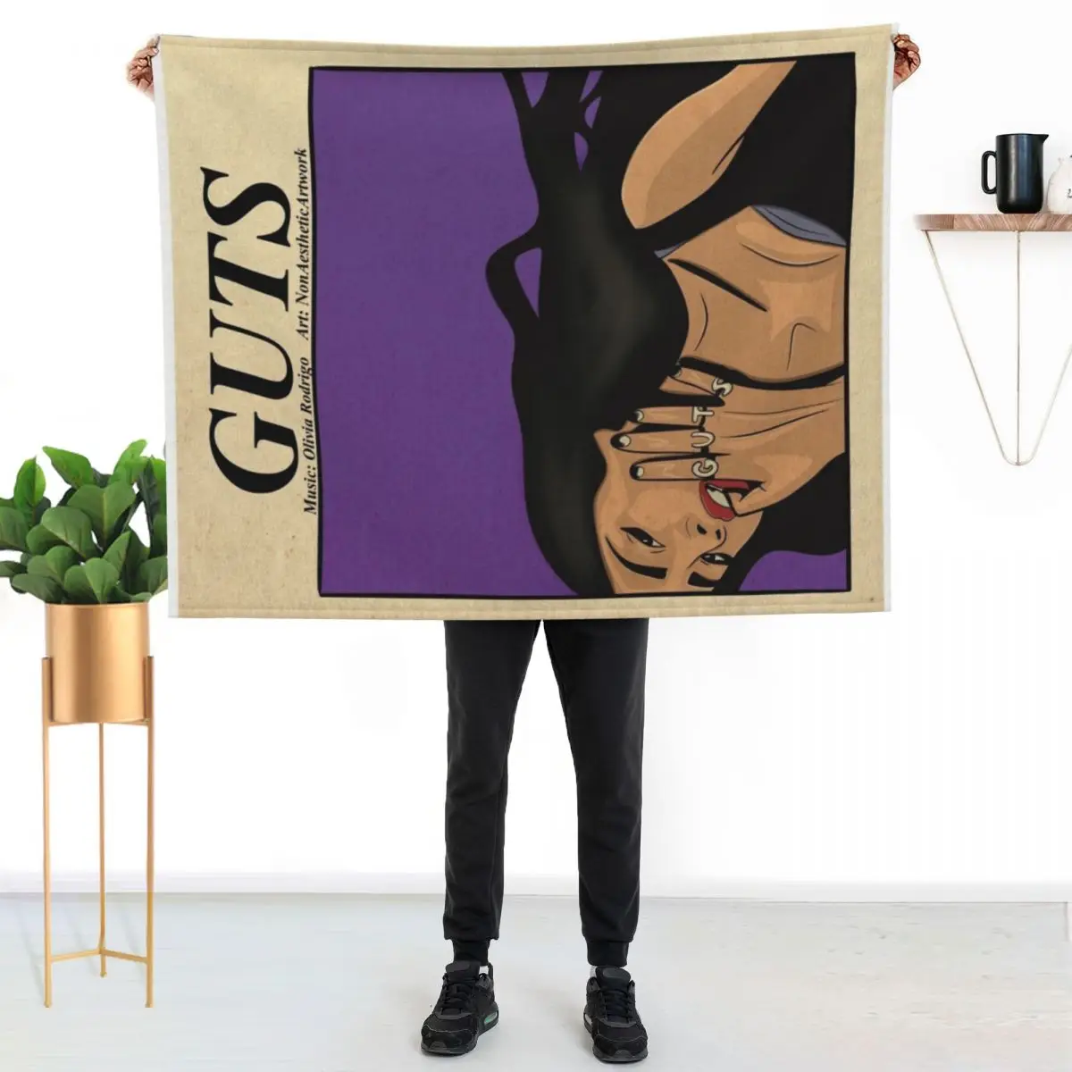 

Olivia #1 Throw Blanket Soft Home Decor Blanket for Couch Bedroom