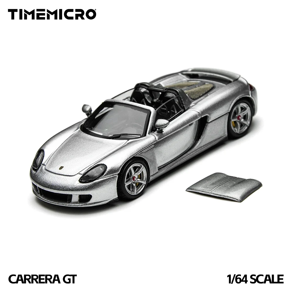 *Pré-venda* TimeMicro1:64 GT Sliver Modelo de Carro em Liga de Simulação para Hobby, Colecionáveis e Exibição