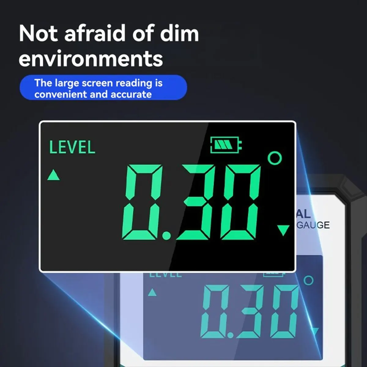 Punctual- مقياس زاوية المستوى الرقمي IP54 مع قاعدة مغناطيسية 360 ° مقياس الميل الرقمي الصغير منقلة مشطوفة إلكترونية #1