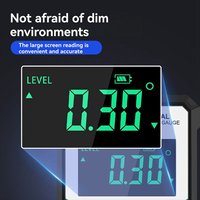 Punctual- IP54 Digital Level Angle Gauge with Magnetic Base 360° Mini Measuring Digital Inclinometer Electronic Bevel Protractor