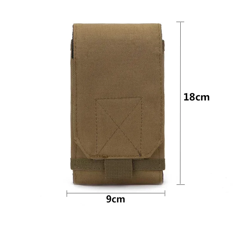 Outdoor Camo Tasche Taktische Telefon Halter Sport Taille Gürtel Fall Wasserdichte Nylon EDC Sport Jagd Camo Taschen im Rucksack