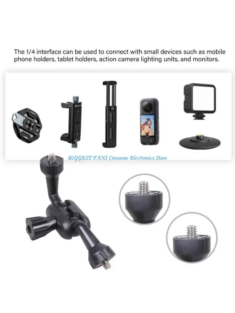 

Rotatable Camera Mount Accessory With Reinforced Thread For Steady Photography