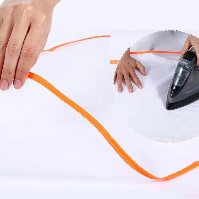 4PCS รีดฉนวนกันความร้อนผ้าตาข่ายประหยัดสำหรับการป้องกันเสื้อผ้า nonwrinkle