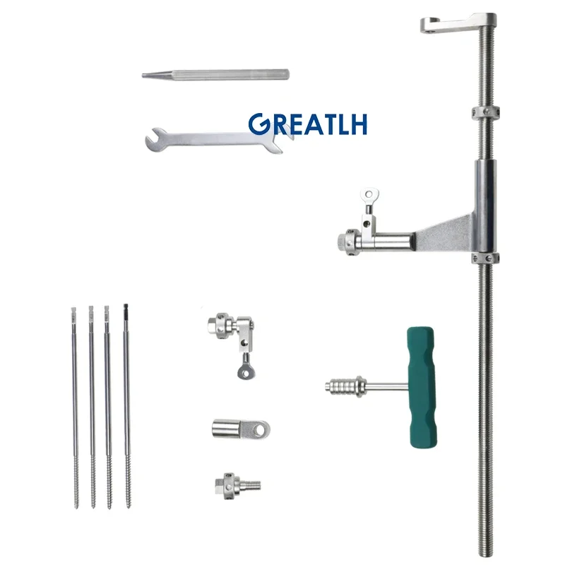 Orthopedic Instrument Set Lower Limb Fracture Reduction Instrument Reduction of Fracture Femur Distractor pet