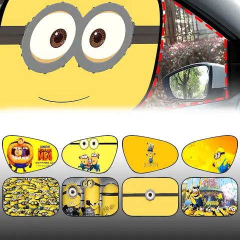 Film classico M-Minions Parasole per finestrini laterali per auto 1 confezione Protezione solare dai raggi UV per bambini Parasole per finestrino laterale per bambini