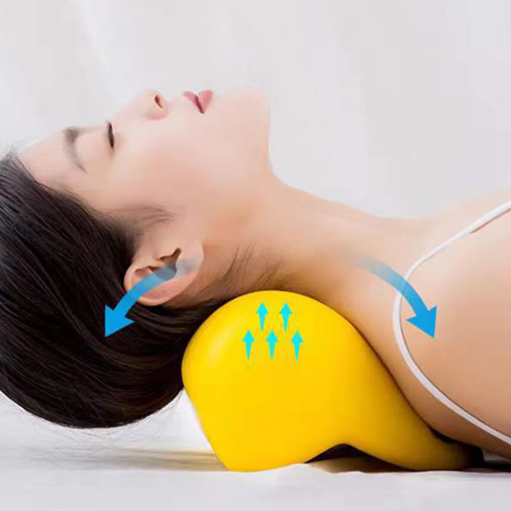 

Pain Relief Cushion Massage For Sleeping Traction Neck Cervical Support Pillow Relieves Neck Back Pain Comfortable Cervical