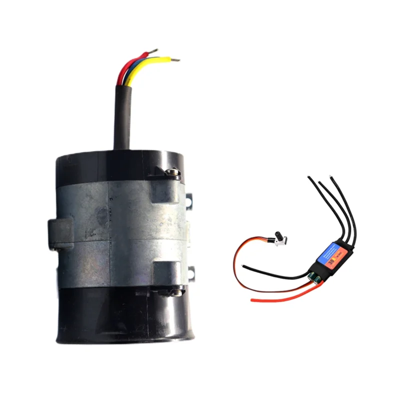 

A03Z-Car Electric Turbine Power Turbo Charger Tan Boost Air Intake Fan DC Brushless Motor Universal Auto Parts