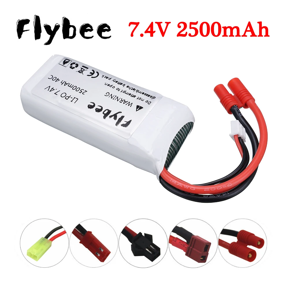 7.4v 2500mAh 903480 Lipo battery for Syma X8C X8W X8G X8 RC Quadcopter Parts 7.4V Battery For Wltoys 144001 12428 12423 RC Car