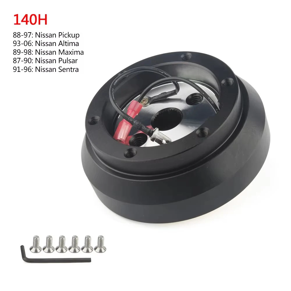 140H Racing Steering Wheel Short Hub Adapter Fit For Nissan 200sx /300zx/Tita/Pickup/Altima/Maxima/Pulsar/Sentra