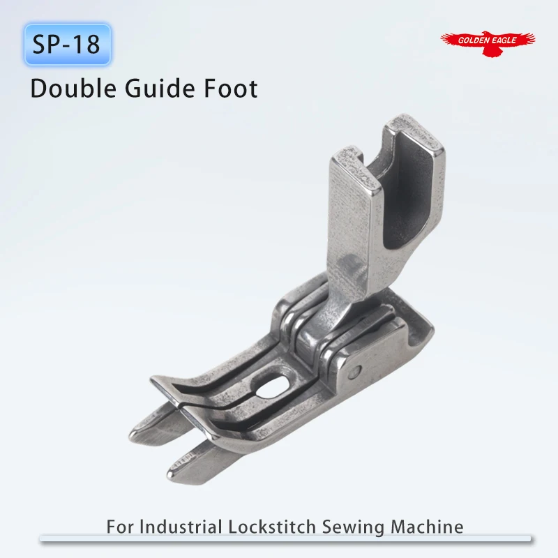 SP-18 Right Left Doule Edge Guide Presser Foot For Industrial Single Needle Lockstitch Sewing Machine Accessories Pressure - view 5