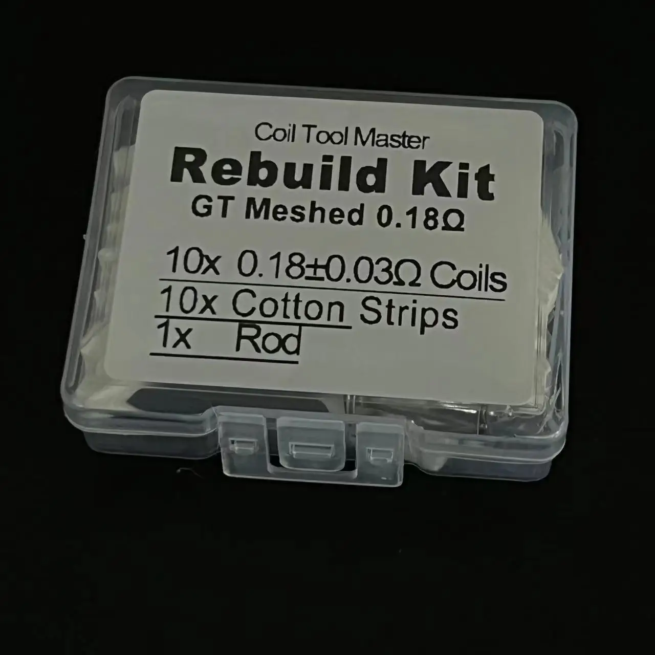 DIY GT Meshed Coil Rebuild Kit For GT Mesh GT2 Rebuild Cotton Cores Sky Solo Plus NRG SKRR GEN LUXE 0.18 Reconstruction Tools