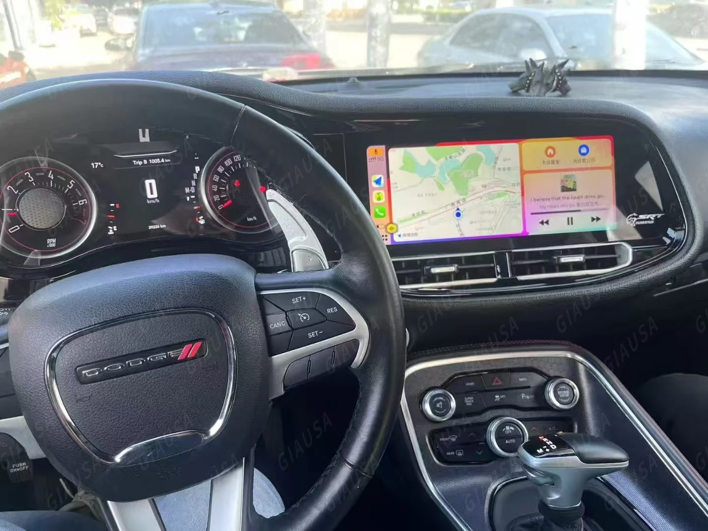Hy 12.3 بوصة ل دودج تشالينجر Srt Hellcat 2010 -2023 Carplay راديو السيارة أندرويد Lcd شاشة تعمل باللمس مشغل وسائط متعددة نظام تحديد المواقع نافي 4g