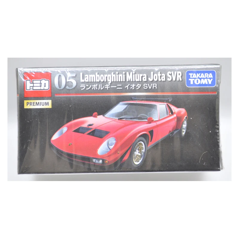 TAKARA TOMY TOMICA DIE CAST MODEL  PREMIUM 05 LAMBORGHINI MIURA JOTA SVR