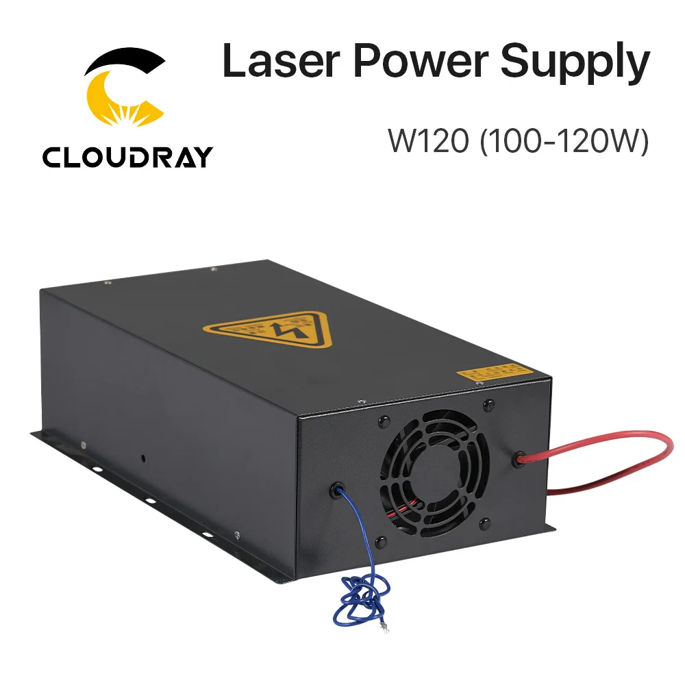 Cloudray 100-120W CO2 Laser Power Supply for CO2 Laser Engraving Cutting Machine W120 T / W Series