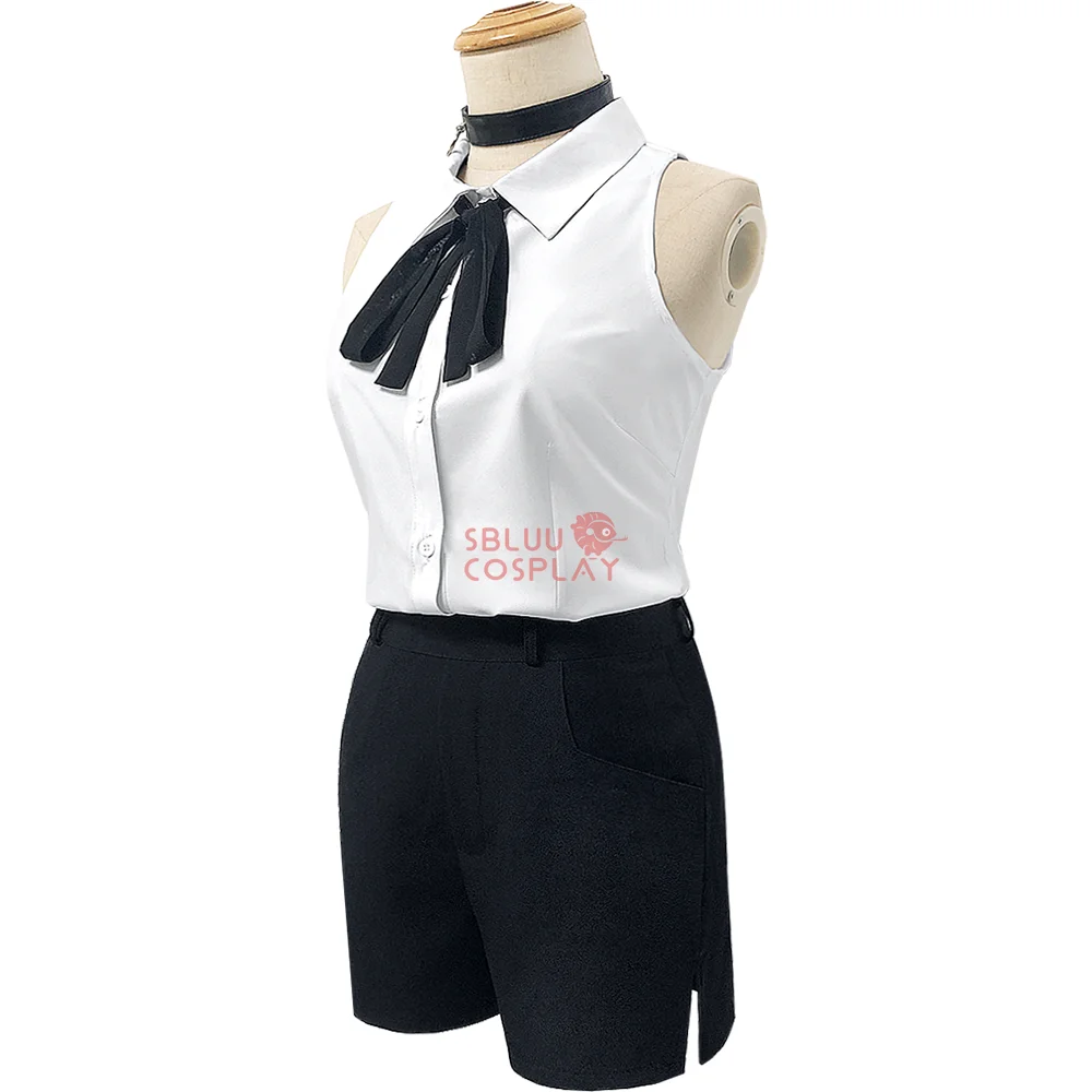 SBluuCosplay في المخزون Reze تأثيري حلي R جودة المرأة قميص السراويل هالوين حفلة هدية الكريسماس الزي #2