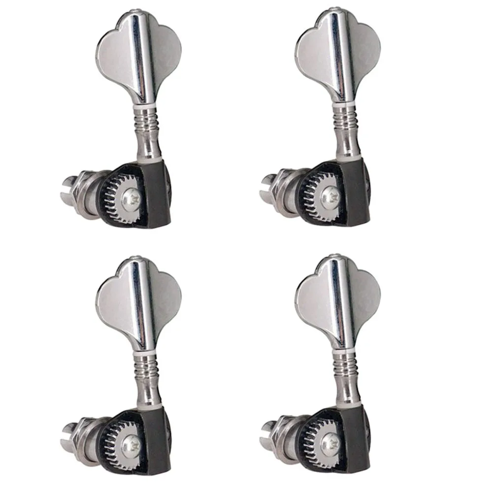 

Set of 4 For Bass Tuning Pegs with Open Gear Design for Accurate Tuning of For Bass Guitars Complete Installation