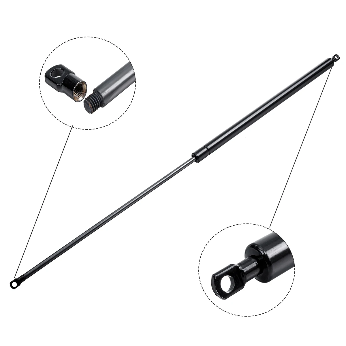 860mm 150-900N 2pcs Car Gas Struts Bonnet Hood Trunk Tailgate Shock Lift Strut Support Bar Gas Spring Bus Bed Truck Boat Window