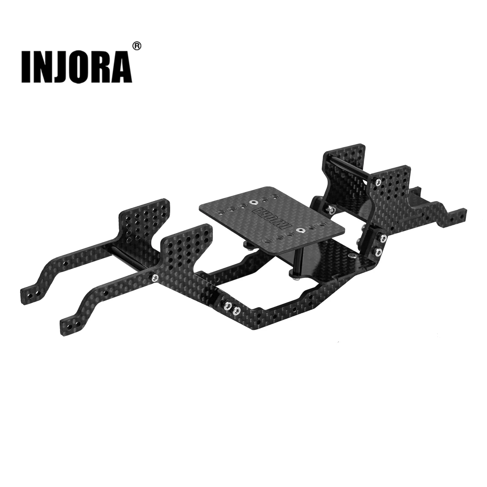 

INJORA LCG Carbon Fiber Chassis Kit for 1/18 RC Crawler Redcat Ascent-18 Upgrade