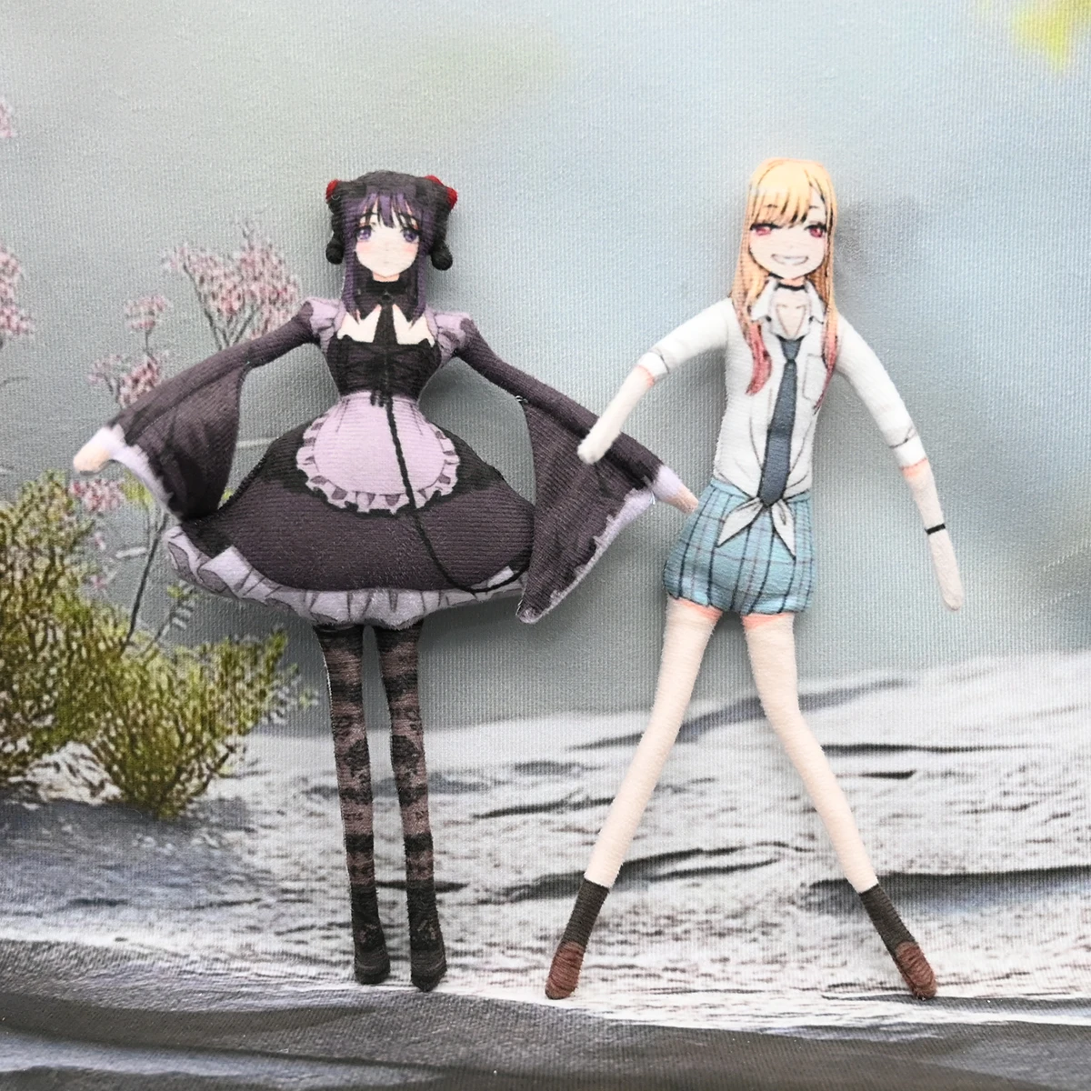 

15/28cm Game Kitagawa Marin Shizuku Plush Doll Anime Soft Figure Stuffed Cosplay Toy for Gift