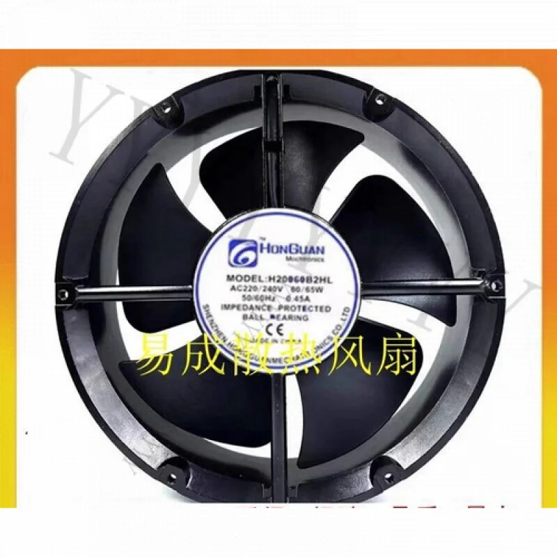 

Y+FOR HONGUAN H20060B2HL 22060 AC220V/240V 0.45A Inverter Axial Cooling Fan