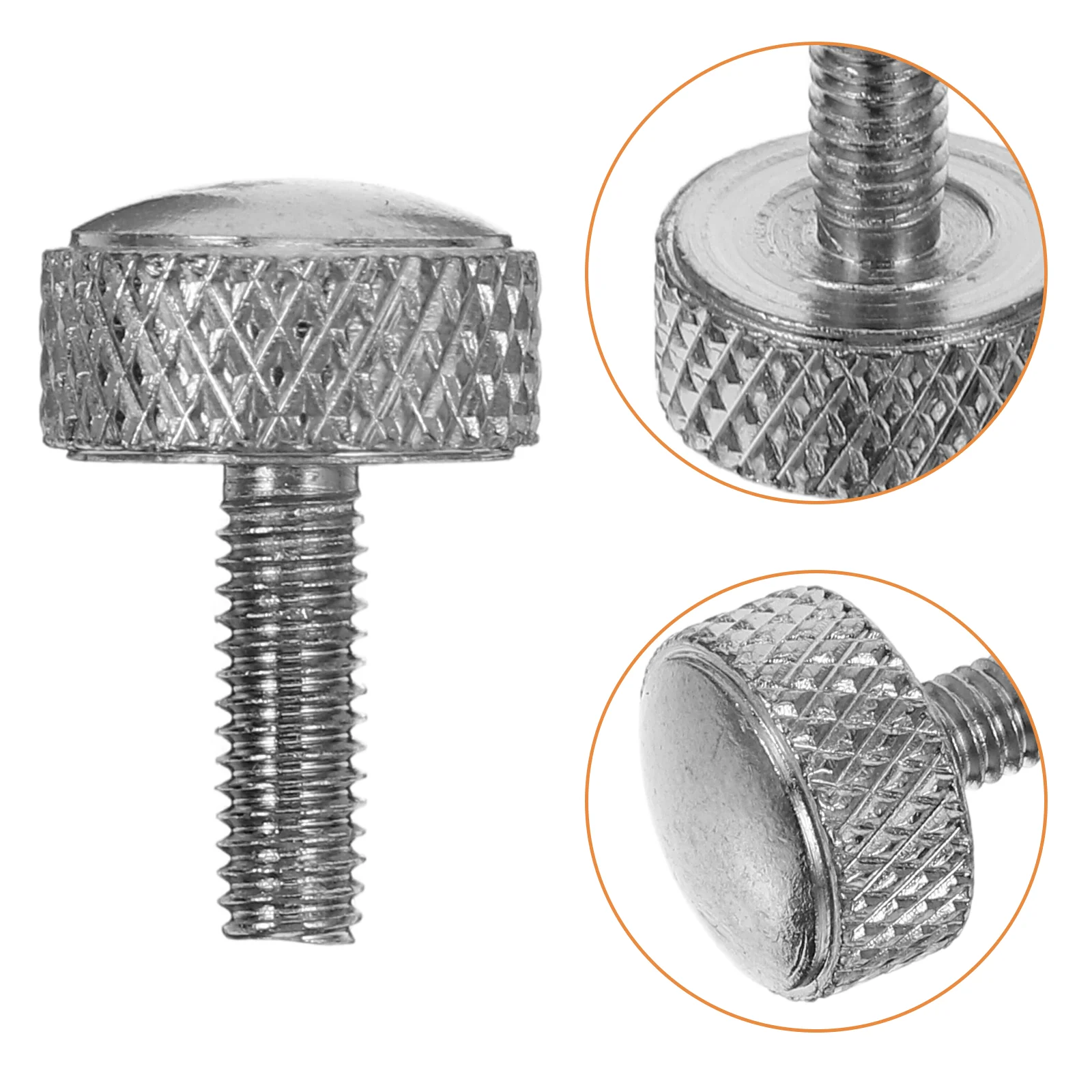 

10 Pcs Vernier Caliper Accessories Metal Clamping Knobs Calipers Locking Strap Watch Knurled Thumb Screws