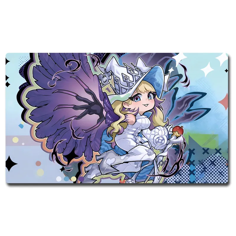 600X350MM Diabellze The Original Sinkeeper Diy Yu-Gi-Oh! Trading Card Playmat Single Duel Plate Versus Battlefield Floor Mat Toy
