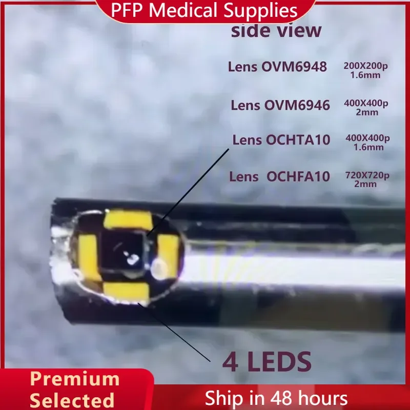 AP08 for OVM6948 for OVM6946 for OCHTA10 for OCHFA10 Side Welded Endoscopic Camera 12mm Videoscope with 160K 490K CMOS Sensor
