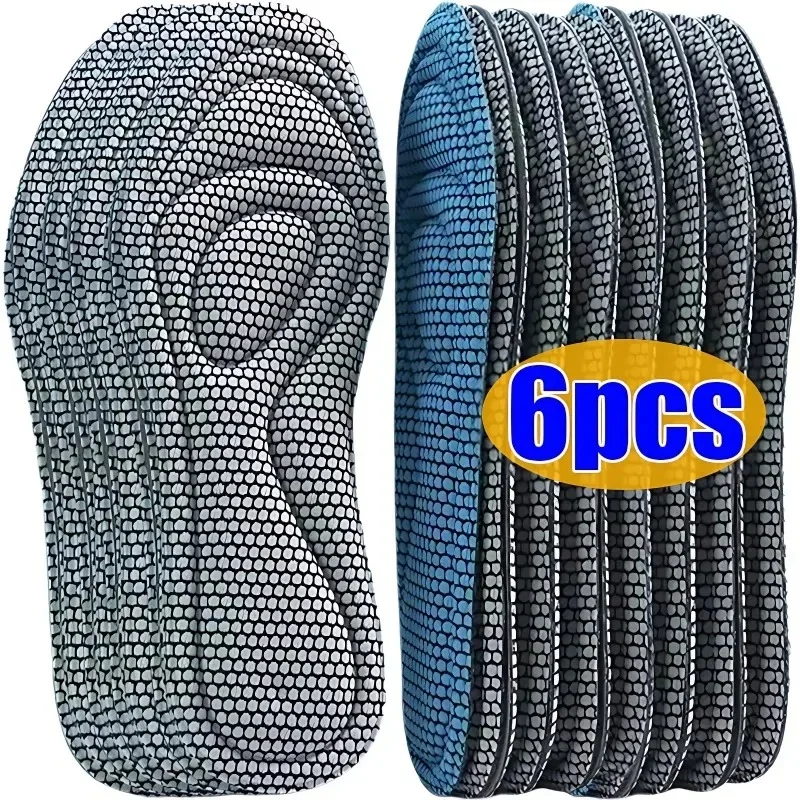 2-6 stücke Memory Foam Orthopädische Einlegesohlen Schuhe Männer Frauen Nano Antibakterielle Desodorierung Einlegesohle Schweiß Absorption Lauf Kissen