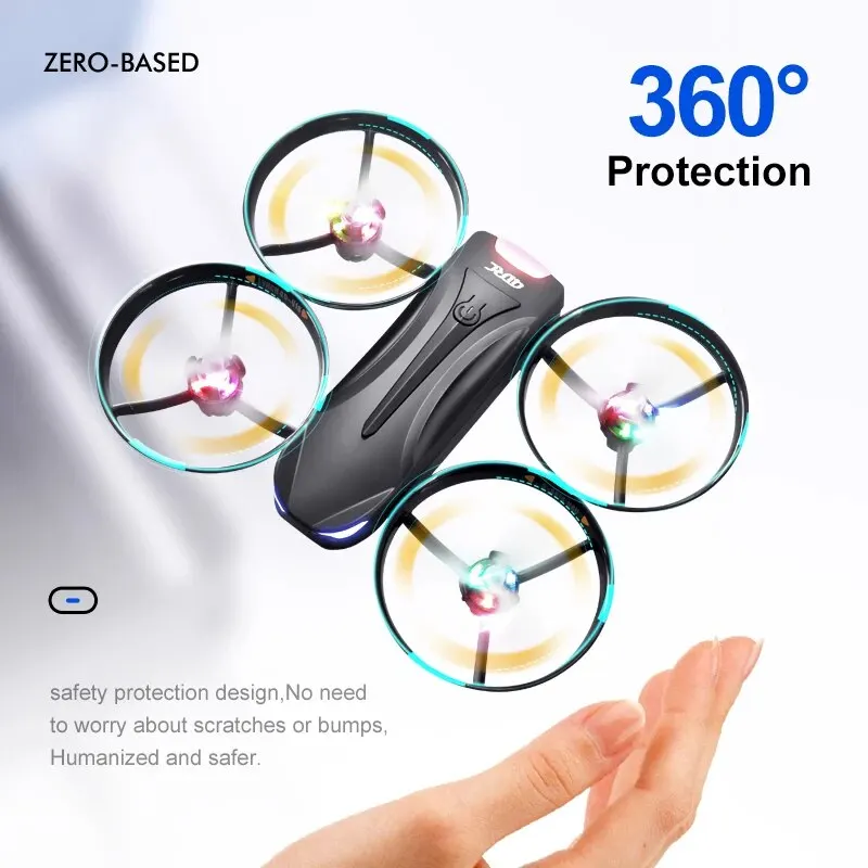 V16 Drone with Wide Angle Camera HD 4k 1080P WIFI FPV Drones Height Hold Professional RC Quadcopter Dron Kid Toy Gift