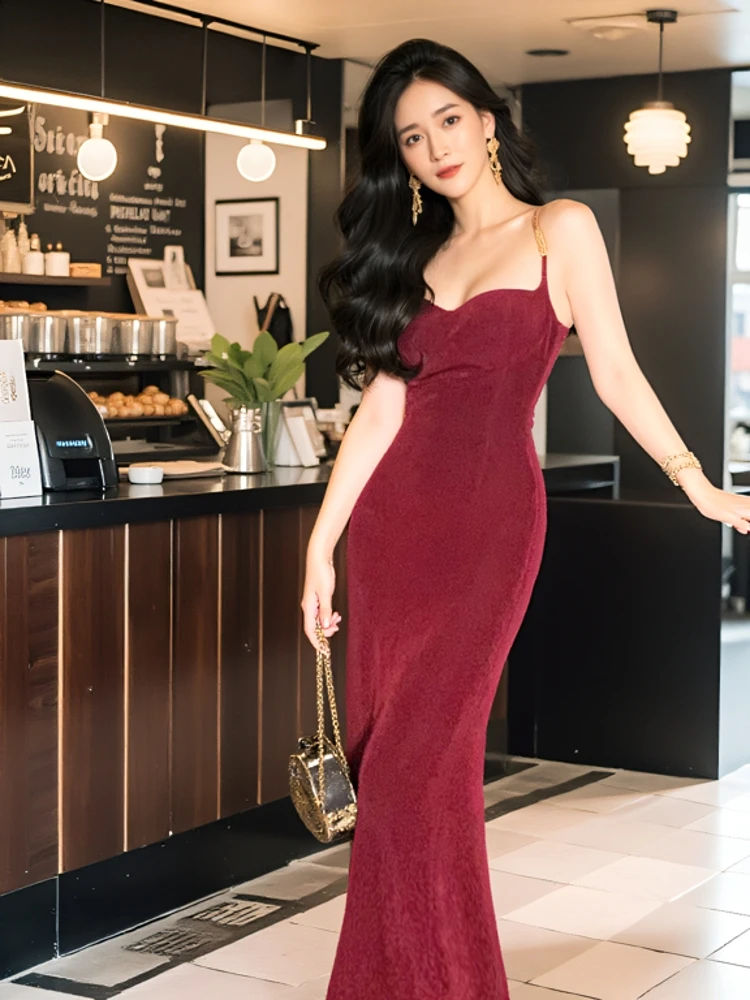 

Plunging Long Prom Dresses Stretchy Satin High Slit Formal Party Women Evening Gowns Elegant Simple Custom Made Long Robe Wh4