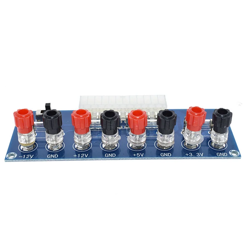A23F-XH-M229 ATX Desktop PC Chassis Transfer Daya Ke Papan Adaptor Modul Sirkuit Catu Daya 24 Pin
